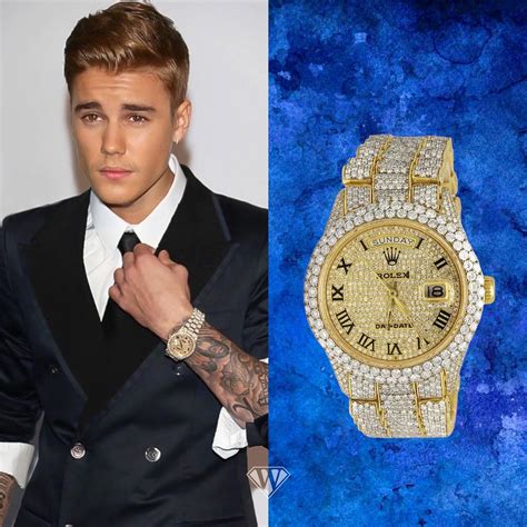 justin bieber rolex|Justin Bieber Rolex watch.